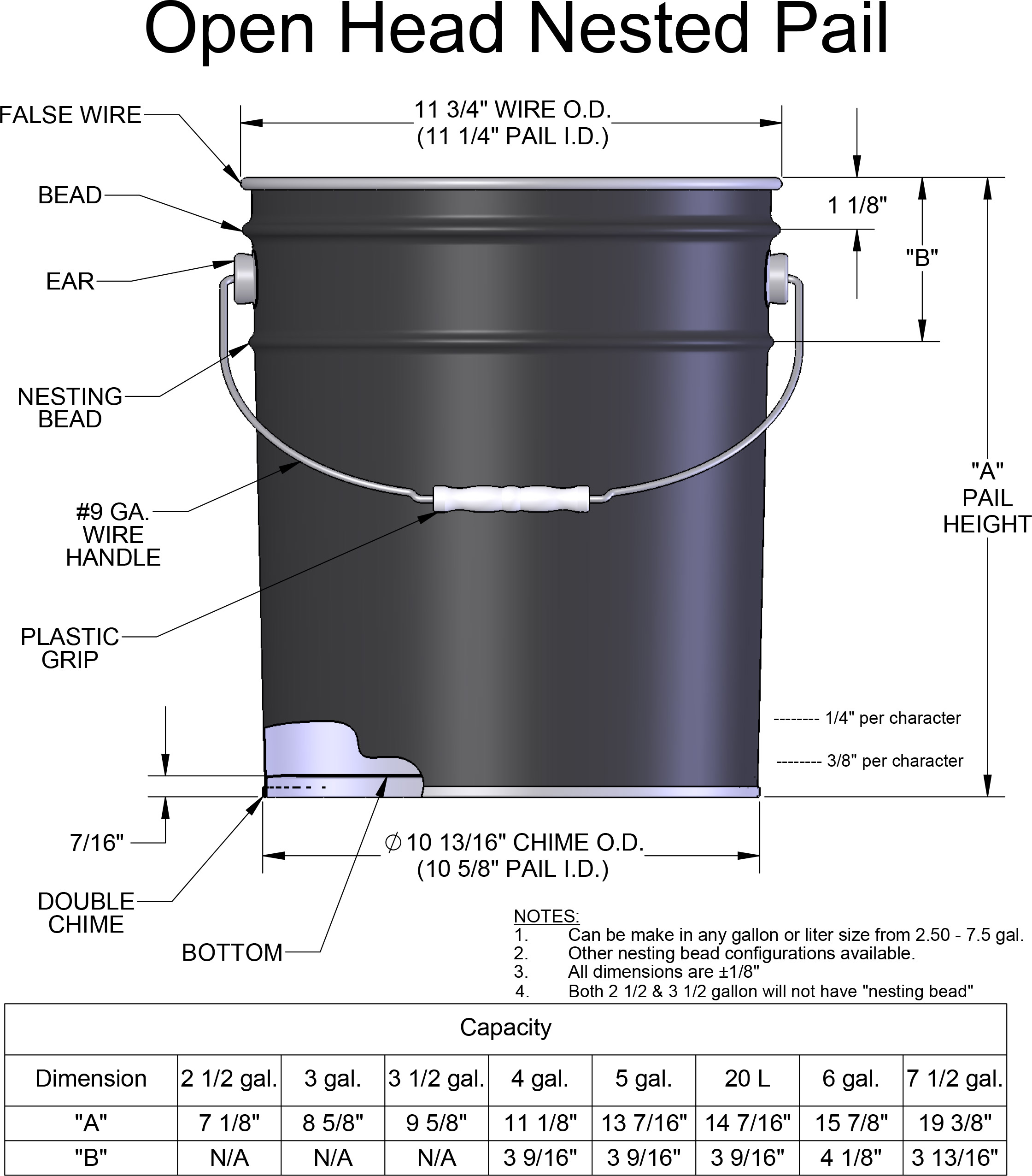 5 Gallon Bucket Capacity Cheaper Than Retail Price Buy Clothing 